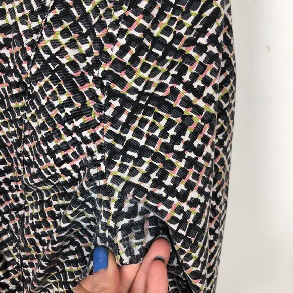 Cabi 5099 Cliffside Geometric Print Moto Jacket Women's Size Small Multi-color - Picture 4 of 7